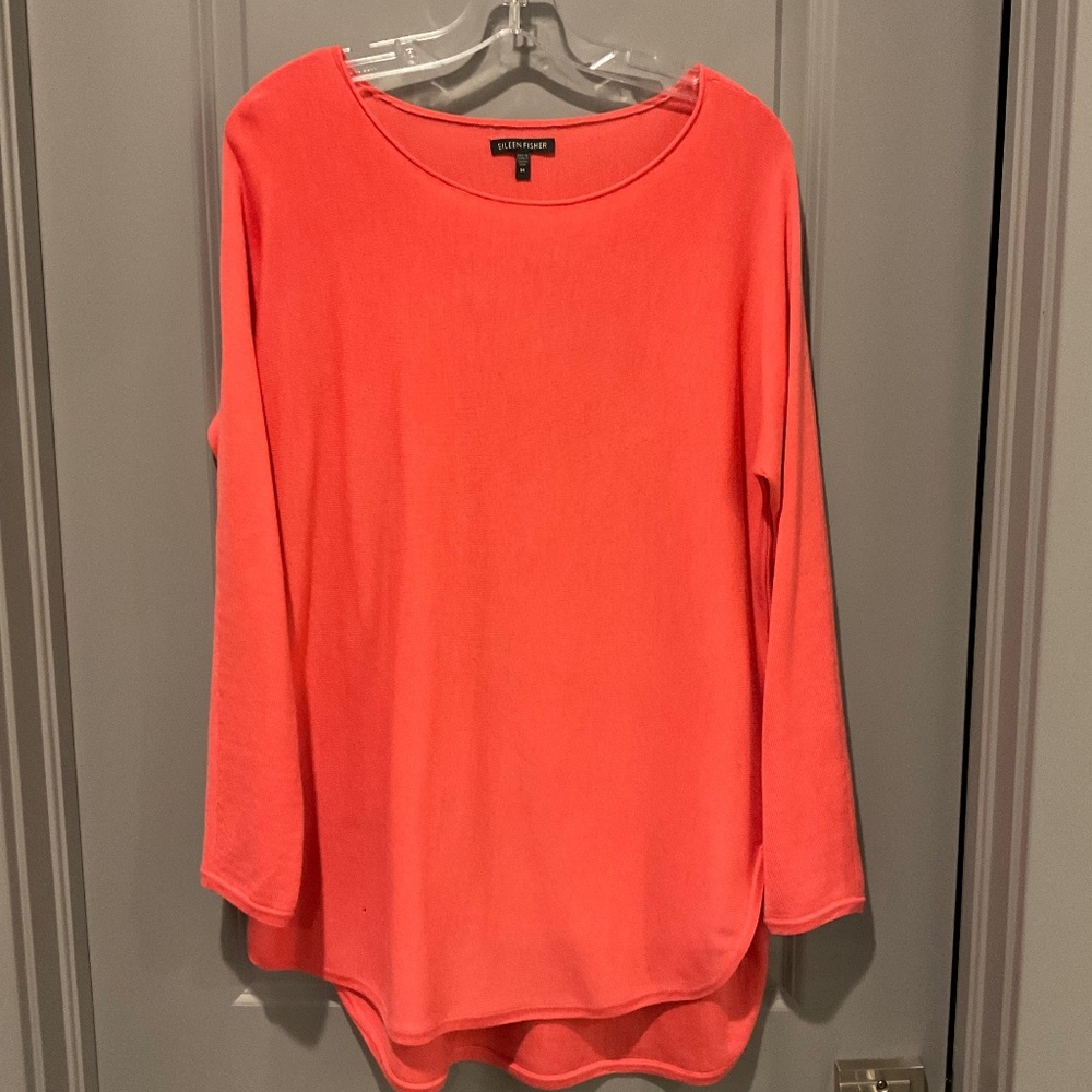 Eileen Fisher 100% wool tunic